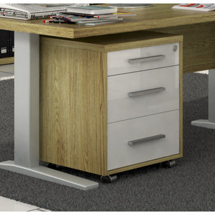 BRAYDEN STUDIO Stampa 47cm Wide 3 -Drawer Mobile File Cabinet