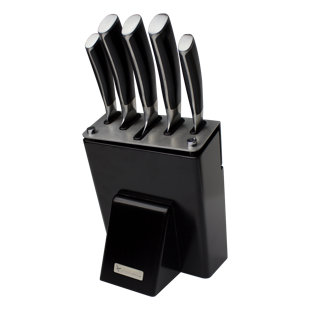 ROCKINGHAM FORGE 6-tlg. Messerblock-Set Equilibrium