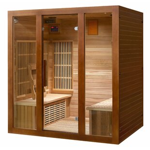 SUNRAY SAUNAS Roslyn 4 person FAR Infrared Sauna