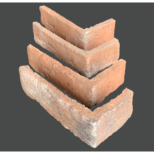 FACEABLES Antique Corners 2" x 8" Cement Brick Look Subway Tile