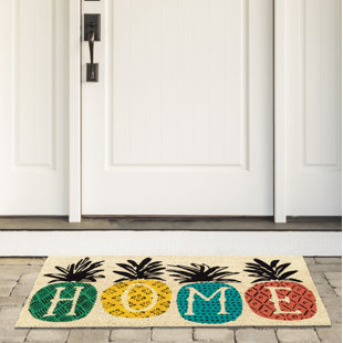 BAYOU BREEZE Johnson Pineapple Home 18 in. x 30 in. Outdoor Door Mat