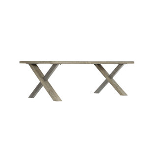 BERNHARDT Milo Cross Legs Coffee Table