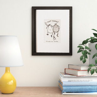 ZIPCODE DESIGN Enjoy Yourself by Sam Toft - Single Picture Frame Print