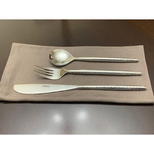 Classy R Us Stainless Steel Flatware Set - Service for 12