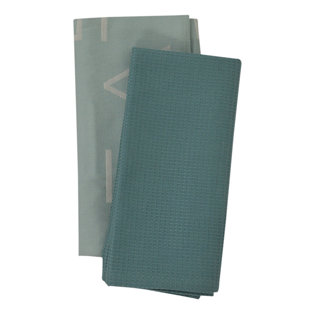 EXCEL HOMETEX Cotton Waffle Kitchen Towel