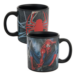 VANDOR LLC Marvel Spider-Man Heat Reactive Coffee Mug