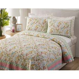DENA HOME Sonnet 100% Cotton Quilt Set
