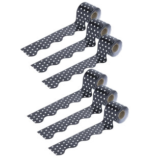 FRANK SCHAFFER PUBLICATIONS/CARSON DELLOSA PUBLICATIONS Dots Border (Set of 6)