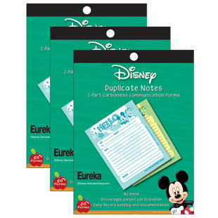EUREKA® Large Mickey Hello Duplicate Notes (Set of 3)