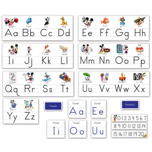 EUREKA® Mickey Mouse Clubhouse 17 Piece Alphabet and Number Set