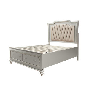 COZZY DESIGN Cieran Upholstered Storage Bed
