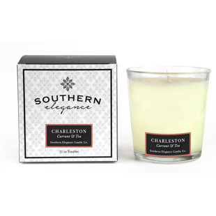 SOUTHERN ELEGANCE CANDLE COMPANY Charleston Sweet Tea and Berries Scented Jar Candle