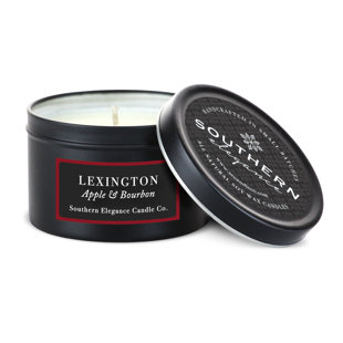 SOUTHERN ELEGANCE CANDLE COMPANY Apple And Bourbon Scented Jar Candle