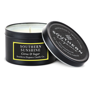 SOUTHERN ELEGANCE CANDLE COMPANY Citrus, Sweet Scented Jar Candle