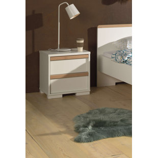 VIPACK London Manufactured Wood Bedside Table