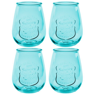 HOME ESSENTIALS AND BEYOND 21oz. Stemless Wine Glass Set (Set of 4)