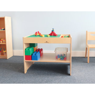 WHITNEY BROTHERS® Manufactured Wood Adjustable Rectangle 2 Students Activity Table