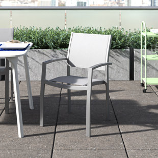 SOURCE FURNITURE Fusion Outdoor Stacking Dining Armchair