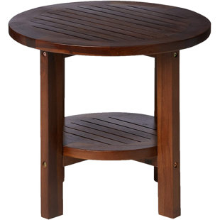 MILLWOOD PINES Burgos Teak Coffee Table & Side Table - %100 Teak Wood