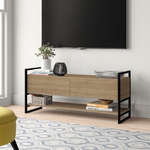 WADE LOGAN Aird TV Stand for TVs up to 58" - Modern Industrial Design with Ample Storage