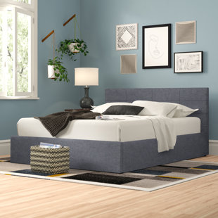 LATITUDE RUN Philippe Upholstered Ottoman Bed