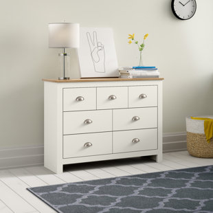 FERNLEAF Gia 7 Drawer 111.5Cm W Double Dresser