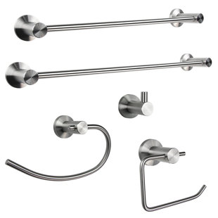BOANN 5 - Piece Bathroom Hardware Set
