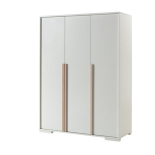 VIPACK London 3 Door Manufactured Wood Wardrobe