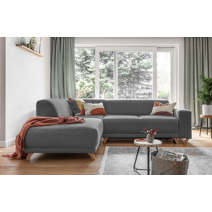 MIUFORM Ecksofa Classy Sophie mit Bettfunktion