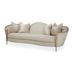 MICHAEL AMINI Villa Cherie 101'' Recessed Arm Sofa