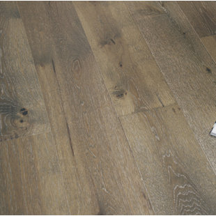 TUSCANWOOD Round Rock Hickory 0.5" Thick x 7.5" Wide x Varying Length Engineered Wood Hardwood Flooring