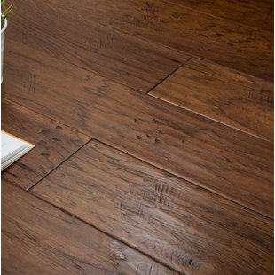 TUSCANWOOD Brockton Hickory 0.37" Thick x 6" Wide x Varying Length Engineered Wood Hardwood Flooring