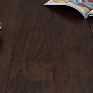TUSCANWOOD Lancaster Hickory 0.37" Thick x 6" Wide x Varying Length Engineered Wood Hardwood Flooring