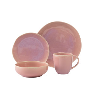 Scott Living 16 Piece Dinnerware Set, Service for 4