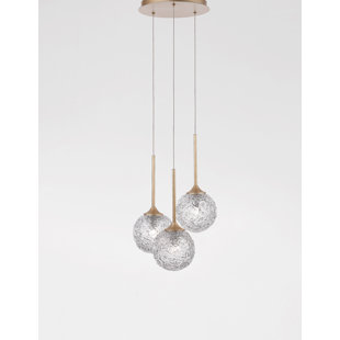 FAIRMONT PARK Flanders 3-Light Cluster Globe Pendant