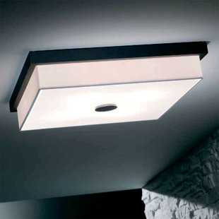 BROMI DESIGN Raphael Fabric LED Flush Mount
