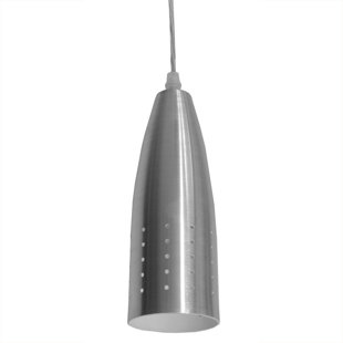 BROMI DESIGN Camden 1 - Light Stainless Steel Single Pendant