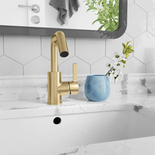 YZZY Single Hole Faucet Single-handle Bathroom Faucet