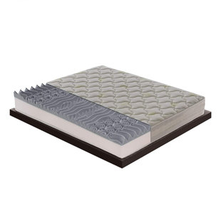 MATERASSIEDOGHE Memory Foam Mattress - 25 Cm High -5 Cm Memory Foam - Removable Cover - 11 Comfort Zones - Non
