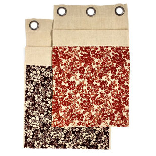 BLOOMSBURY MARKET Jessia Linen Room Darkening No Curtain Panel