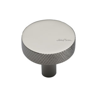ASHLEY NORTON Knurled 1 1/4" Diameter Round Knob