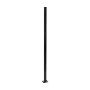 Versai Fortress Building Products Gloss Black Metal Line Post