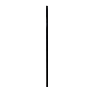 Versai Fortress Building Products Gloss Black Metal Line Post