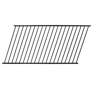 FORTRESS BUILDING PRODUCTS Versai 48'' H x 90.5'' W Gloss Black Metal Fencing with 1 Panel(s) Included