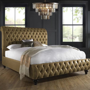 ETTA AVENUE Landen Upholstered Bed Frame
