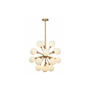 ETHAN CHLOE 20-Light Sputnik Chandelier