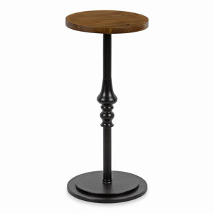 CANORA GREY Parodi Solid Wood Top End Table
