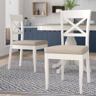 THREE POSTS Moira Upholstered Dining Chair (Set of 2)