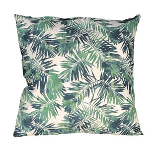 PERGO CLASSICS Tifany Indoor / Outdoor Floral Square Scatter Cushion Cushion With Filling