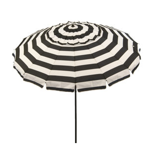 HEININGER HOLDINGS LLC 8' Deluxe Patio or Beach Umbrella with Carry Bag